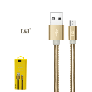 Cable USB to MICRO cuero