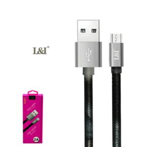 Cable USB to MICRO cuero premium