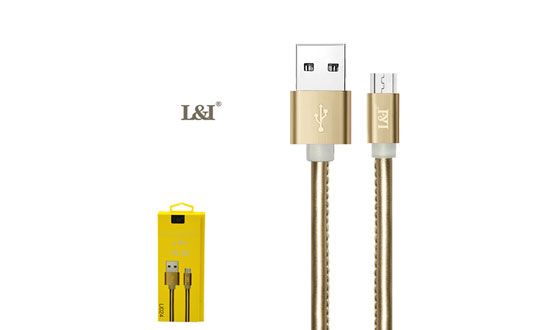Cables USB to MICRO cuero