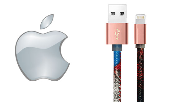 Cables USB de Apple cuero premium